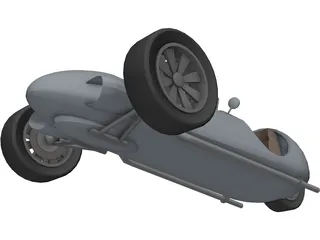 Tricycle 3D Model preview