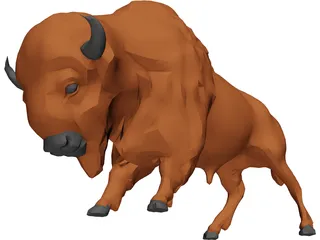 Buffalo 3D Model preview