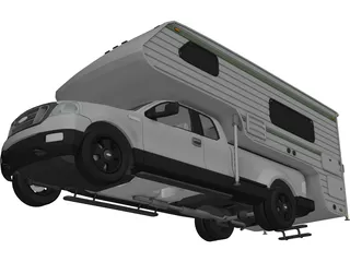Camper 3D Model preview
