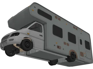 Camper 3D Model preview