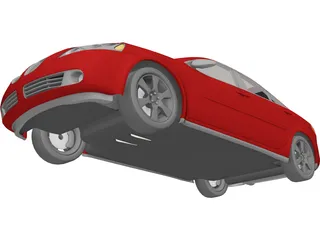 Pontiac G6 3D Model preview