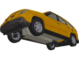 Pontiac Aztec 3D Model preview