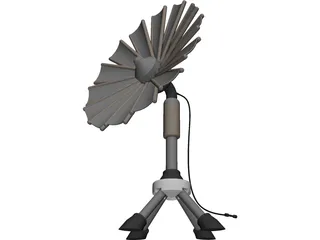 Apollo Radio Relay 3D Model preview
