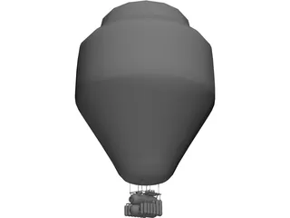 High Altitude Balloon 3D Model preview