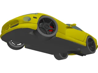 Dodge Viper 3D Model preview