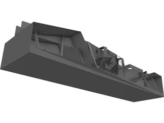 Organic Building Design 3D Model preview