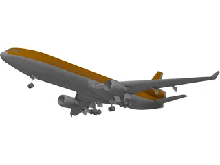 McDonnell Douglas MD-11 3D Model preview