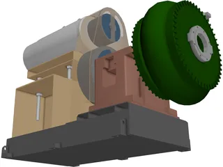 Bomba 3D Model preview