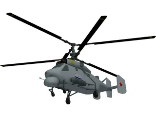 Kamov Ka-25 Hormone 3D Model preview