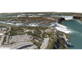 Niagara Falls 3D Model preview
