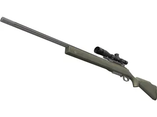M40A3 Sniper Rifle 3D Model preview