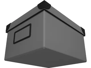 Box 3D Model preview