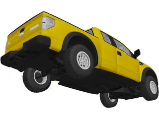 Ford SVT Raptor (2014) 3D Model preview