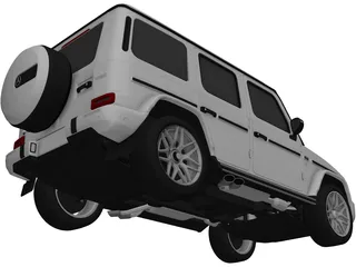 Mercedes-Benz G63 AMG (2019) 3D Model preview