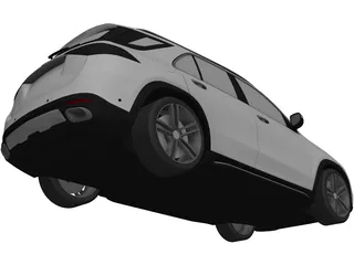 Mercedes-Benz GLE 300d 4matic (2019) 3D Model preview