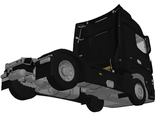 Mercedes-Benz Actros 3D Model preview