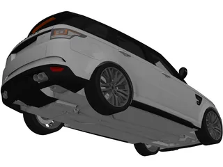 Range Rover Sport SVR 3D Model preview