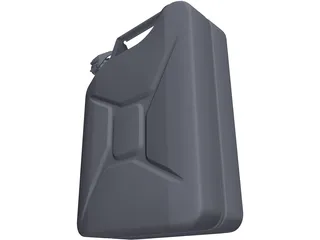 Jerry Can 20 Litres 3D Model preview