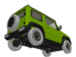 Suzuki Jimny (2019) 3D Model preview