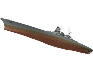 Grosser Kurfurst 3D Model preview