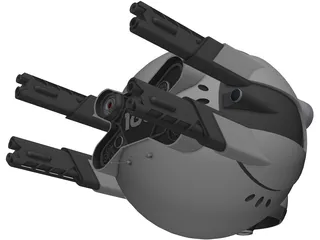 Drone Oblivien 3D Model preview