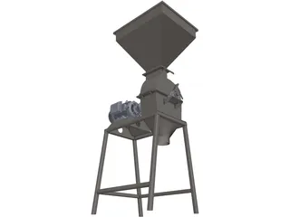 Grain Crusher 3D Model preview