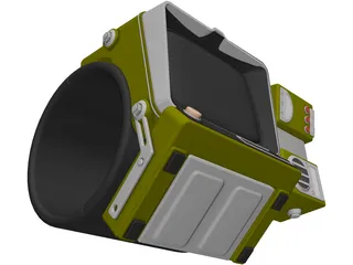 Pip-Boy 2000 3D Model preview