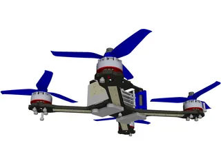 Franz Valve Balloon Drone Navigation 3D Model preview