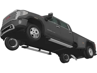 GMC Sierra 3500HD (2019) 3D Model preview
