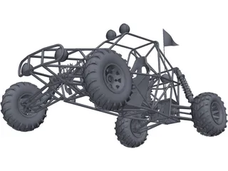 Sea Buggy 3D Model preview