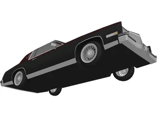 Cadillac Eldorado (1983) 3D Model preview