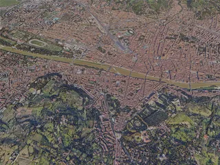 Florence City, Italy (2019) 3D Model preview