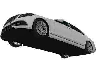 Mercedes-Maybach S650 [W222] 3D Model preview