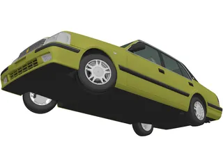 Toyota Crown Comfort (1995) 3D Model preview