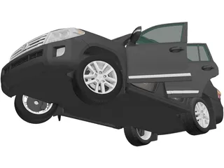 Toyota Land Cruiser [J200] (2012) 3D Model preview