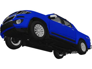 Chevrolet S10 High Country (2018) 3D Model preview