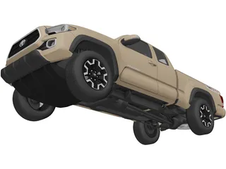 Toyota Tacoma TRD (2016) 3D Model preview