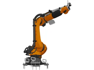 KUKA Quantec KR-120 R2700-2 3D Model preview