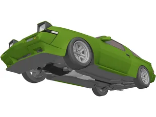 Mitsubishi Starion (1988) 3D Model preview