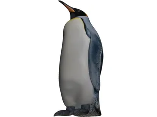 Penguin 3D Model preview