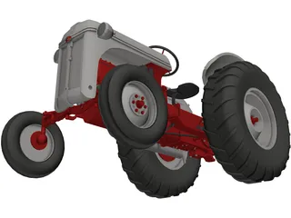 Ford 8N 3D Model preview