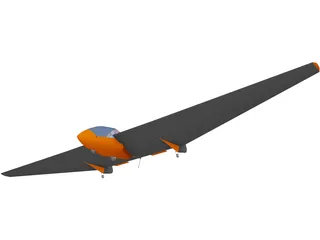 Fauvel AV-361 3D Model preview