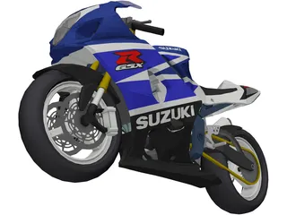 Suzuki GSX-R 1000 (2003) 3D Model preview