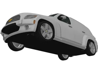 Chevrolet HHR Panel Van (2011) 3D Model preview