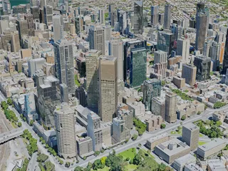 Melbourne City, Australia (2019) 3D Model preview