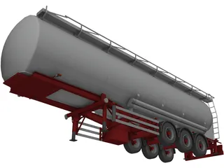 LAG Bulktrailer 3D Model preview