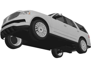 Lincoln Navigator (2015) 3D Model preview
