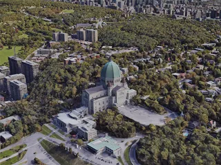 Montreal City, QC, Canada (2019) 3D Model preview
