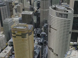 Sydney City, Australia (2019) 3D Model preview