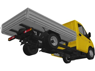 Gaz Gazelle Next 3D Model preview